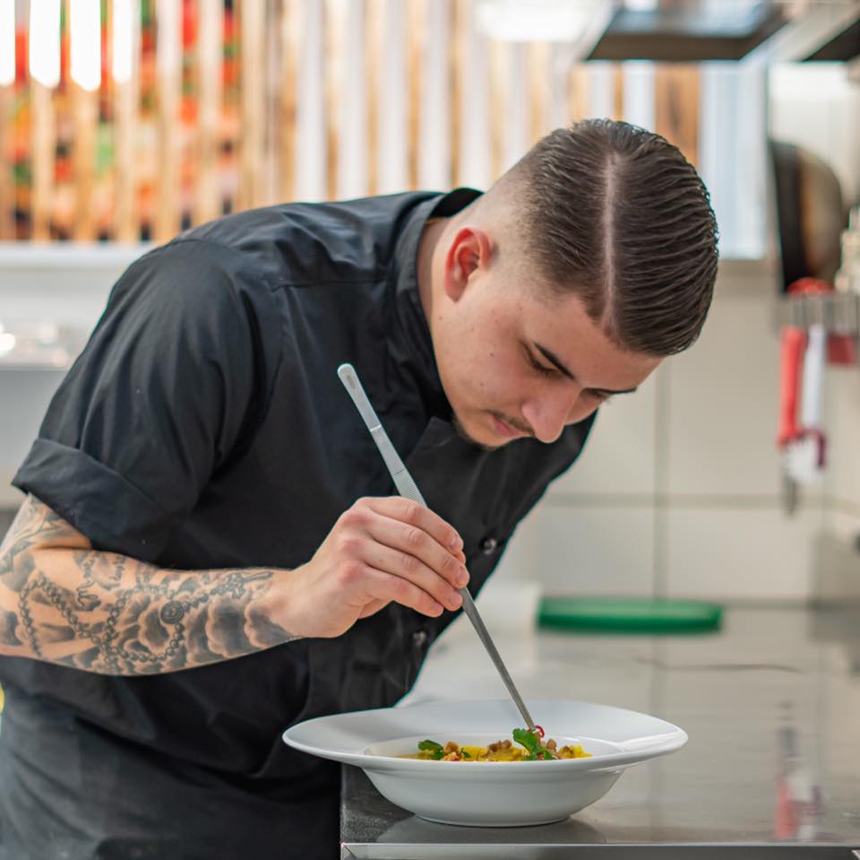 Giuseppe in der Küche